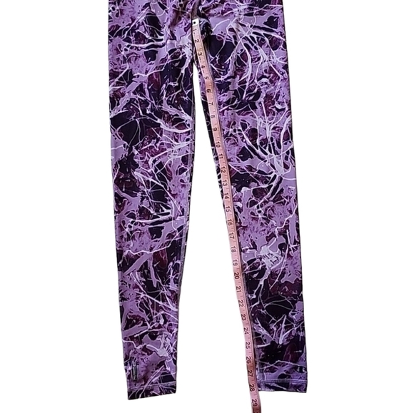 3/$15 Champion Duofold WARMCTL Athletic Leggings Purple - Small - Picture 2 of 7
